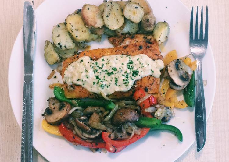 Step-by-Step Guide to Make Quick Pan-Seared Fish with Garlic Lime Butter Sauce