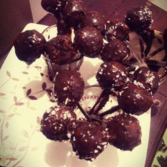 A picture of Cool Chocolate balls.