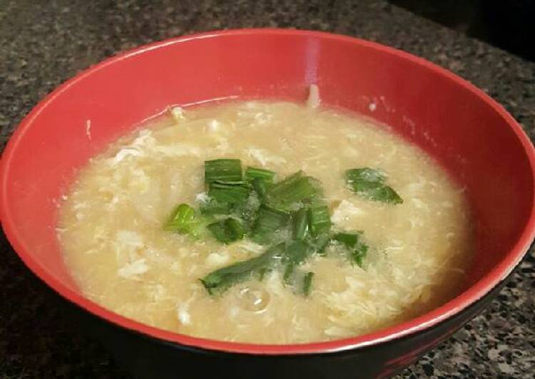 Recipe of Super Quick Homemade Egg drop tofu soup