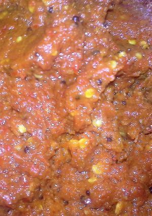 A picture of Red Chilli Thokku- Andra Special.