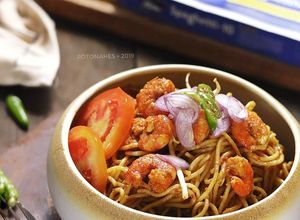 Foto resep Mie Aceh (Versi Spageti)