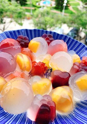 Hình của món Thạch trái cây.