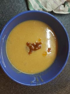 Sárgaborsó főzelék recept fotója