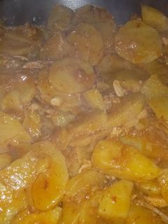 صورة لوصفة بطاطا حارة