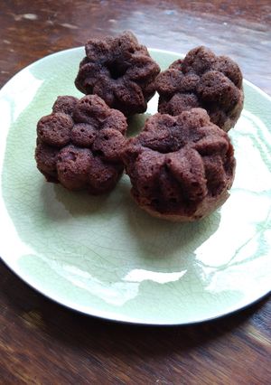Une photo de Mini Brownie fleur