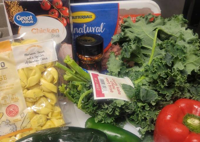 Simple Way to Prepare Award-winning Kale tortellini soup