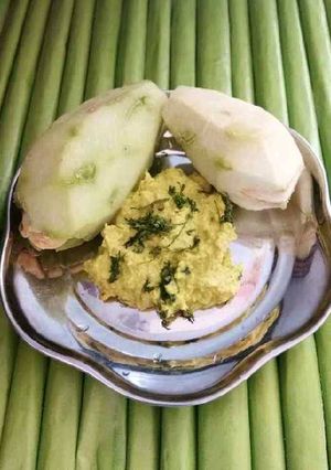 A picture of Chayote Peel Chutney.