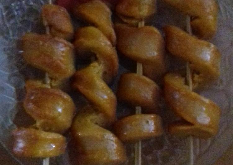 Sosis bakar sederhana