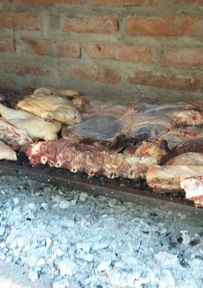 Una foto de Asado