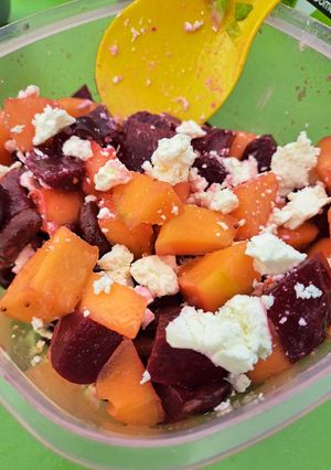 Une photo de Salade de melon