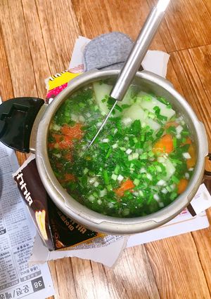 Hình của món Canh xương cà rốt khoai tây.