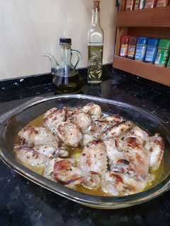 Una foto de Alitas de pollo al horno