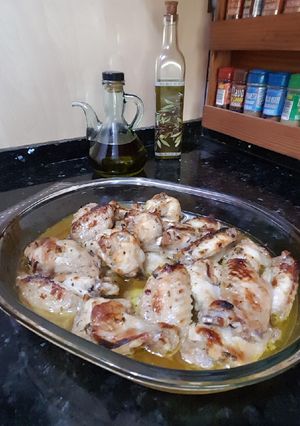 Una foto de Alitas de pollo al horno