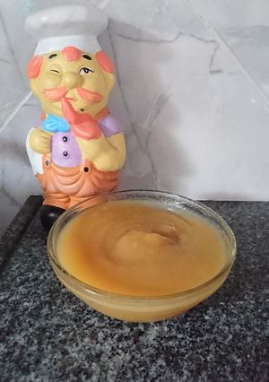 Una foto de Puré de manzanas 🍎 (sin azúcar pero súper dulce 💪)