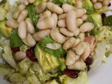 Ensalada con judías blancas