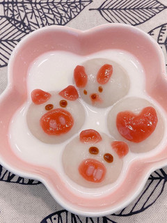 造型湯圓(簡單做法) 的食譜成品照片