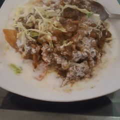 A picture of Samosa Chat.