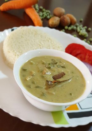 A picture of Coconut Cream Vegetable Korma.