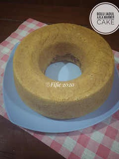 Foto resep Butter cake aka bolu marmer