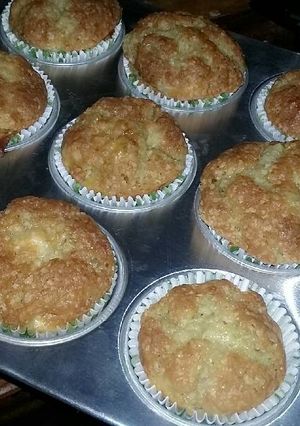 Foto resep muffin pisang keju