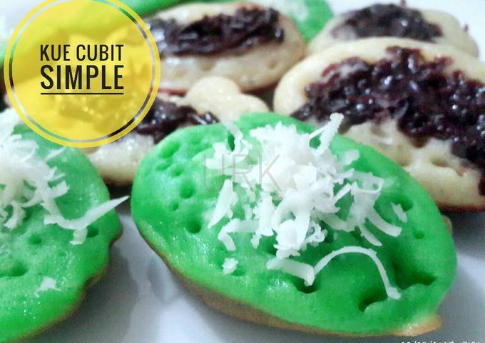 Kue Cubit Simple (tanpa telur)