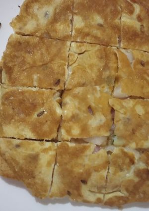 A picture of Bread omlette.