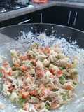 Ensalada rusa de pollo