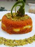 Caramel and Cheese Kunafeh