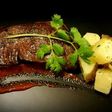 Churrasco con papas salteadas