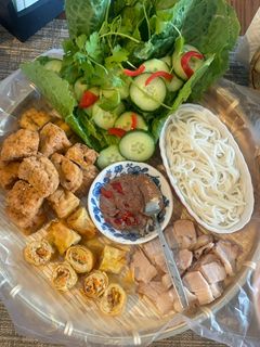Hình của món Bún đậu mắm tôm.