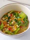 Tumis Caysim Telur dan Tomat