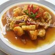 Cumi dan udang saus tiram