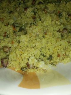Dambun shinkafa ainihin hoton girkin