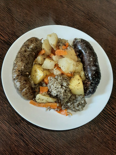 Hurka, burgonyával sütve recept fotója