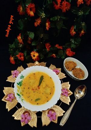 A picture of Samak Rice Khichdi.
