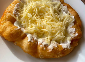 Lángos recept fotója