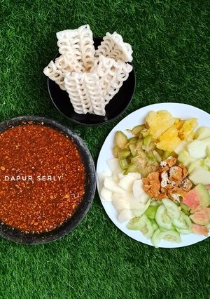 Foto resep 1. BUMBU RUJAK MANIS SIMPEL