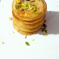 A picture of Orange Pistachio Pancake.