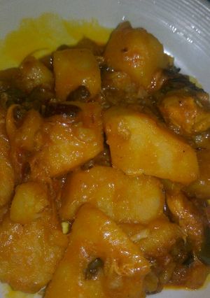 A picture of Porridge yam.
