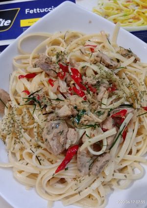 Foto resep Easy Fettuccine Tuna