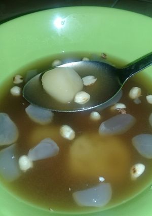 Foto resep Wedang Ronde isi Kacang ala saya