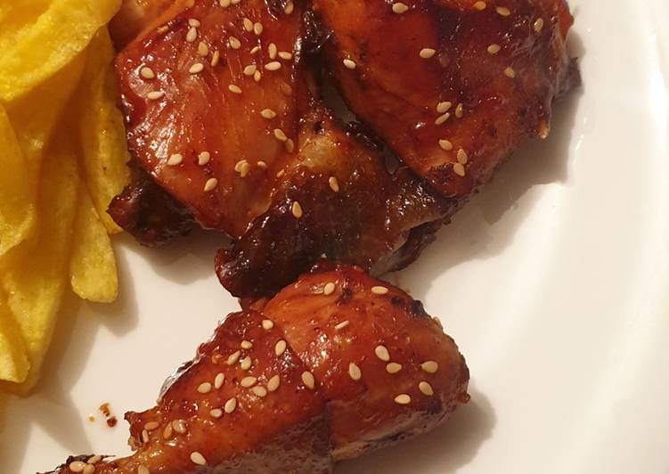 Recipe of Speedy Yum Yum Teriyaki Chicken 🐔