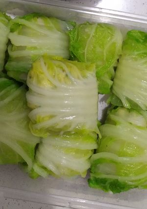 Foto resep Sawi Putih Gulung Ayam