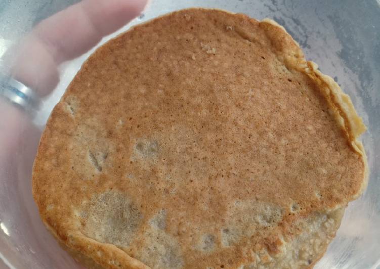Resep Pancake banana oat with butter Anti Gagal