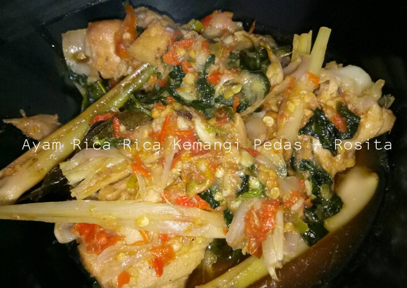 Ayam Rica-Rica Kemangi Pedas