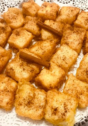 Una foto de Leche frita con trucos de la abuela