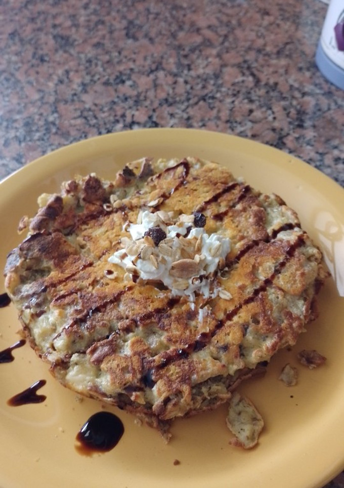 Una foto de Tortilla express con sobras de papas al horno 😁✨