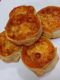 Canastitas de choclo con queso