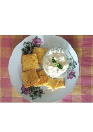 Foto resep Garlic Bread + Saus Keju