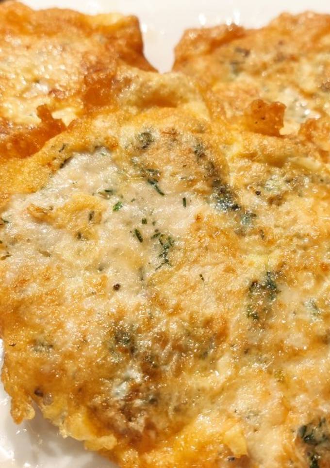 Бризоли из индейки с зеленью